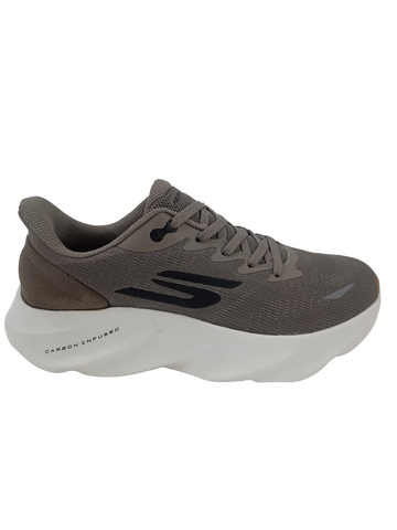 AERO BURST GO RUN MAX ROAD 7 Lace-Up Shoes ( KHAKI )