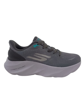 AERO BURST GO RUN MAX ROAD 7 Lace-Up Shoes ( GRAY )