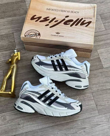 ADIDAS ADISTAR JELLYFISH SOLID GREY AND BLACK