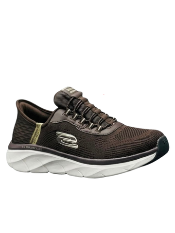 SKECHERS SLIP INN D'LUX WALKER 2.0 ( BROWN )