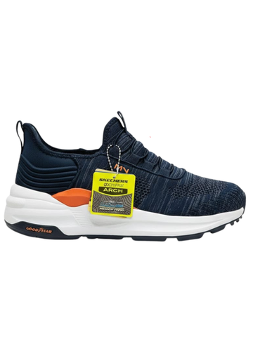 SKECHERS ARCH FIT MEMORY FOAM ( NAVY BLUE )