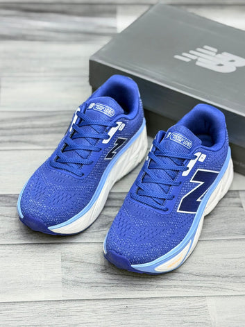 FRESH FOAM 1080 BLUE AND WHITE