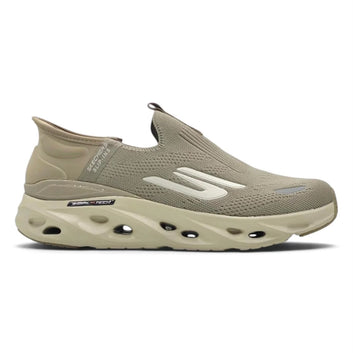 SKECHERS HANDS FREE SWIRL X TECH SLIP INN ( KHAKI )