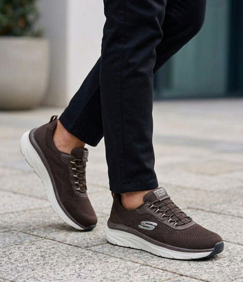 SKECHERS SLIP INN D'LUX WALKER 2.0 ( BROWN )