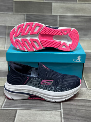 ARCH FIT SLIP-ON SKECHERS ( NAVY BLUE )