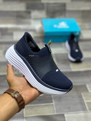 MAX COUSION SLIP-INN SKECHERS ( NAVY BLUE )