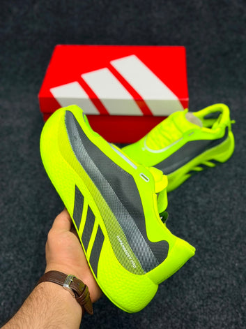 ADIDAS HYPERBOOST EDGE ( BRIGTH YELLOW AND METALLIC GERY)