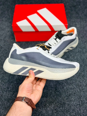 ADIDAS HYPERBOOST EDGE ( WHITE AND ONIX )