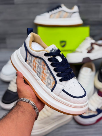 INFINITY WALK SNEAKERS ( MONOGRAM WITH BLACK )