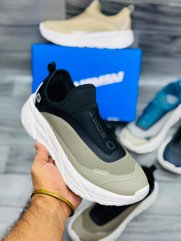 LI-NING SKECHERS ( GRAY & BLACK )