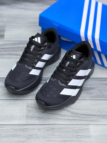 ADIDAS ADIZERO EVO SL ( BLACK & WHITE STRIPES )