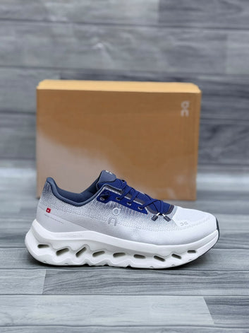 ON CLOUDTILT RUNNING SHOE ( WHITE & BLUE )