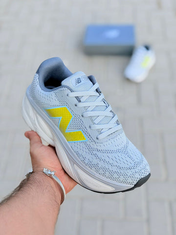FRESH FOAM X 1080 GRAY AND YELLOW