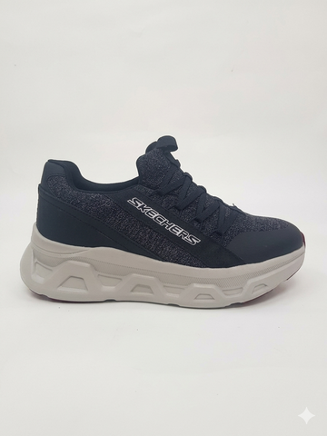 D LUX WALKKER AND SKECHERS BLACK